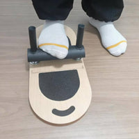 Plantar Fascia Stretching Device Solid Wood Construction for Home Gym, Athletes