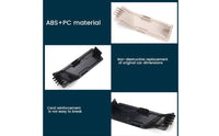 VIN Number Cover PC Material Passenger Side VIN Trim Non-Destructive Replacement Chassis Number Access Panel