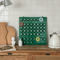 Manual Loop Calendar Desktop Display 3D Endless Calendar for Living Room, Office