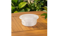 2 Pieces Threaded Patio Table Umbrella Hole Plug Ribbed Table Umbrella Hole Insert Outdoor Low-Profile