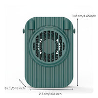 Multi-Functional Wearable Neck Fan Compact and Lightweight Hands-Unrestricted Neck Fan 4-in-1 Design Portable Cooler Brushless Engine for Office, Travel