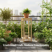 Multi-Tier blossom Rack Floor-Standing Plant Stand Space-Saving for Living Room
