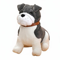 Shar Pei Stuffed Toy Huggable Wrinkly Dog Stuffed Toy Super Cuddly Pup Dog Doll for Kids, Nursery, Living Room, Bedroom