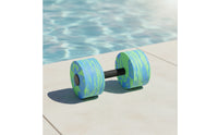 Water Dumbbell with Foam Weights Soft Aquatic Exercise Dumbbells Easy-Grip Pool Resistance Bar for Swimmers, Fitness Enthusiasts, Rehabilitation