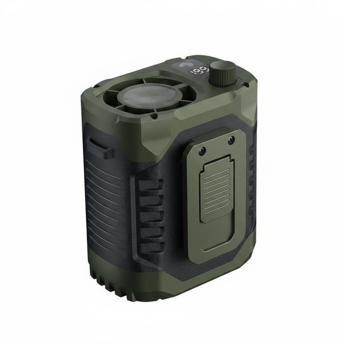 Hands-Unrestricted Waist Clip Fan High Airflow Portable Belt Fan Digital Display Personal Appliance Long Battery Life for Camping