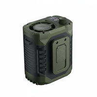 Hands-Unrestricted Waist Clip Fan High Airflow Portable Belt Fan Digital Display Personal Appliance Long Battery Life for Camping