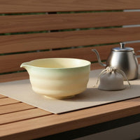 8 Pieces Handmade Craftsmanship Matcha Bowl and Whisk Set Coarse Pottery Texture Japanese Matcha Tea Set Food-Grade Easy to Clean for Beginners