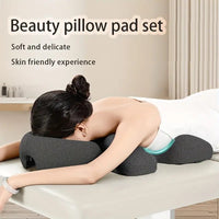 Memory Foam Face Down Pillow for Beauty Salon Bed with Hole for Breathing