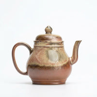 Wood Fired Ceramic Teapot, Light Luxury Retro Style
