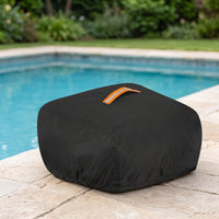 Shielding Robotic Pool Cleaner Cover Dustproof Robot Pool Vacuum Cover Long-Lasting Windproof for Poolside