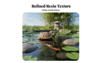 Buoyant Turtle Statue Weather-Resistant Buoyant Turtle Figurine Construction Resin Tortoise Model for Pool, Outdoor