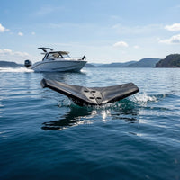 Outboarding Motor Hydrofoil Marine Hydrofoil Stabilizer with Mounting Holes Aerodynamic Outboarding Motor Wing for Anglers