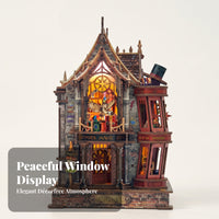 Touch-Sensitive DIY Wooden House Kit