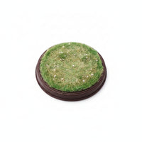 Grassland Diorama Base Brown Round Display Platform No Painting Needed