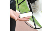 Sturdy and Wear-Resistant Fire Hose Reel Easy to Use Hand Crank Hose Roller Effortless Operation Winding Tool for Firefighters, Farmers, Farms