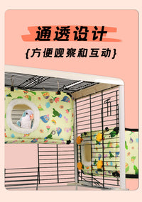 鹦鹉棉窝冬天保暖鸟窝虎皮牡丹玄凤小太阳睡窝过冬神器保温鸟巢房