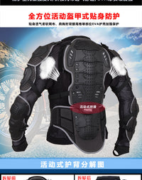 PROPRO 越野摩托车护甲衣赛车服护胸护背防摔衣骑行盔甲滑雪护具