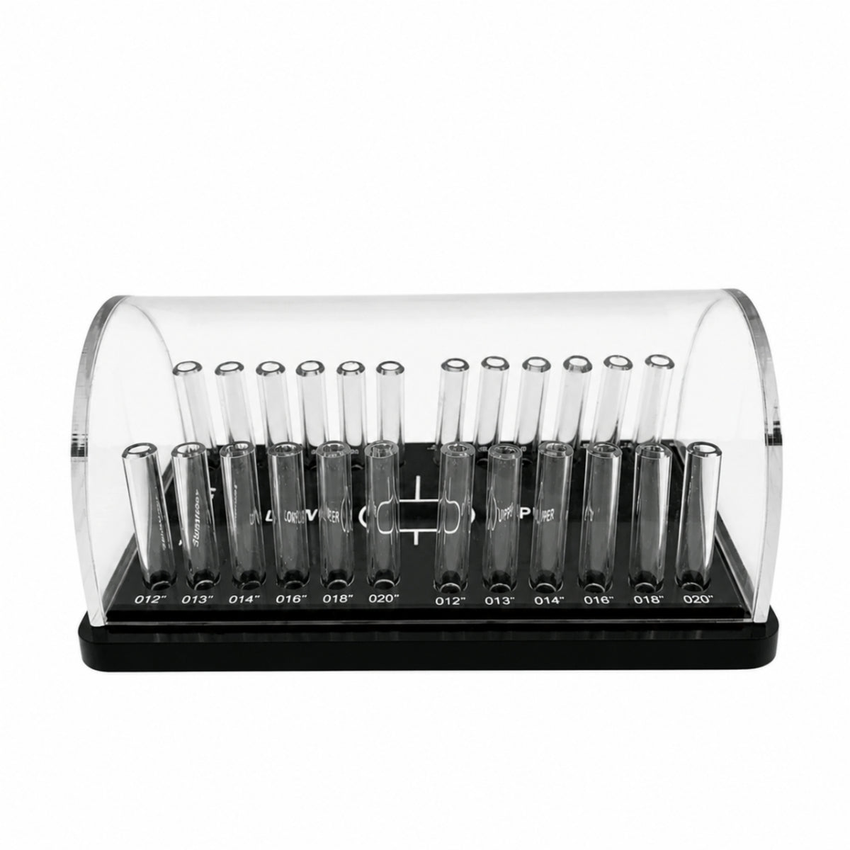 Lidded Archwire Storage Box with Transparent Cover Rigid Oral Health Archwire Organizer Shielding Orthodontic Wire Holder with Lid Sturdy for Dentists, Chairside