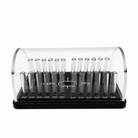 Lidded Archwire Storage Box with Transparent Cover Rigid Oral Health Archwire Organizer Shielding Orthodontic Wire Holder with Lid Sturdy for Dentists, Chairside