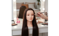 Hair Styling Practice Head Realistic Face Beauty Training Item