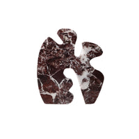 Marble Sculpture Polished Decorative Sculpture Compact Abstract Figurine for Interior Stylists, Tea Room