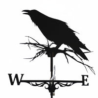 Metal Weather Vane Spray Painted Finish Wind Direction Indicator European Design