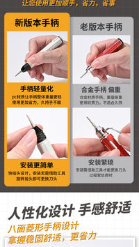 模式玩造替换式推刀刻刀套装MS070 高达模型GK改造细节加深刻线刀