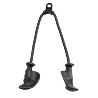 Hand-shaped Triceps Rope for Cable Machines