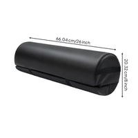 Leg Raising Pillow with Handle Waterproof Half Moon Bolster Pillow Portable for Side Sleepers, Care Facilities
