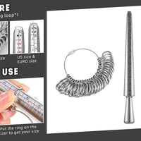 Ring Measurement and Resizing Tool Kit for Jewelry Making and Repair