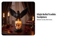 Spooky Raven Lamp