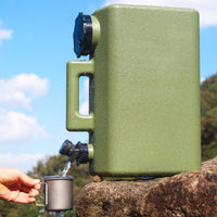 20 L Sturdy Water Jug with Faucet Easy to Clean Car Travel Water Container BPA-Free Safe for Self Drive Trip