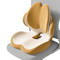 Memory Foam Integrated Seat and Back Cushion with Adjustable Backrest