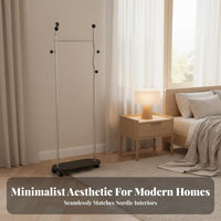 complimentarystanding Valet with Tray Multi-Functional Clothing Rack Stable Base