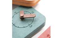 Minimalist Desk Clock Environmentally Conscious Material Silent Table Clock