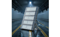 Waterproof LED Floodlight with Adjustable Bracket Bright LED Floodlight Energy Saving Flood Light with Bracket Mount Long-Lasting for Stadiums