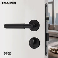 American Style Gold Door Lock, Zinc Alloy, Lever Handle, for Bedroom