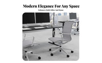 Ergonomic rotating Chair Height Adjustable Ergonomic Mesh Task Chair Thick padding Breathable spinerest for Students, Bedroom