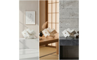 Geometric Sculpture with Sandstone Finish Modern Decor Creative for Bookshelf