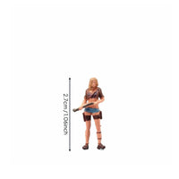 1/64 Scale Female Figure Highly Detailed Western Girl Character Model