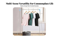 Foldable three-leggedod Drying Rack Floor-Standing Portable Garment Stand for Balcony