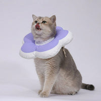 Soft Pet Cone with Adjustable Strap, Cushioned Padded Dog Cone and Cat Cone for Dog Recovery, Stop Licking and Anti Bite Pet Grooming Protection