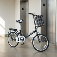 20 Inch Folding Bike Foldable Folding Cycle Installation-No-Cost for Commuting