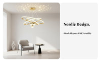 Nordic Inspired Multi-Globe Sputnik Light Modern design Chandelier illumination Indoor Lighting Artistic Design for Homeowners, Interior Designers, Living Room, Bedroom, Hallway, Restaurant