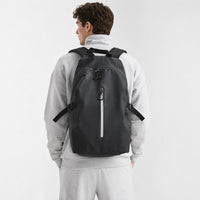 Water-Resistant Motorcycle Helmet Backpack with Magnetic Closure