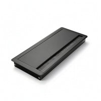 Desk Grommet with Brush Slim Cable Grommet with Brush Desk Cord Outlet Aluminum Hardware Easy to Install