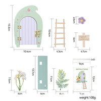 Wooden Elf Door Fairy Door Garden Decoration