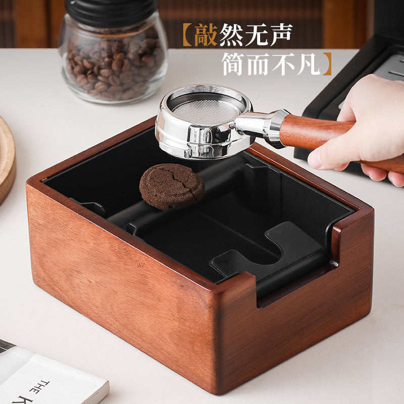 Wooden Knock Box for Coffee Grounds