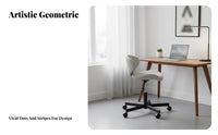 Lowspine Rolling Chair Thick Foam pad Office Furniture Easy Assembly