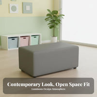 Configurable Sectional Unit Sofa Unrestricted Arrangement Reconfigurable Foam Sectional Unit Sofa Contemporary Design Multiple
